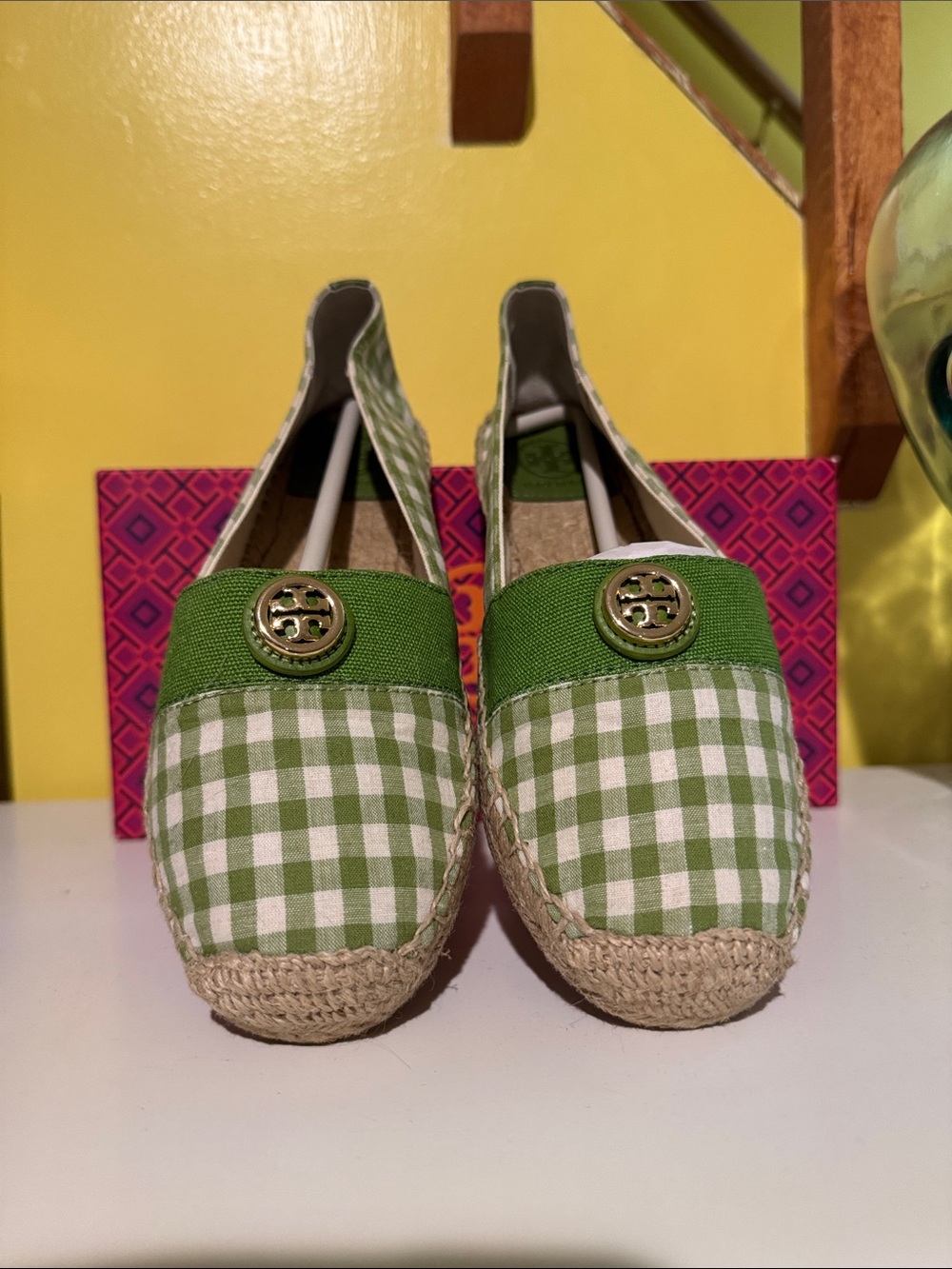 NIB Tory Burch espadrille size 8.